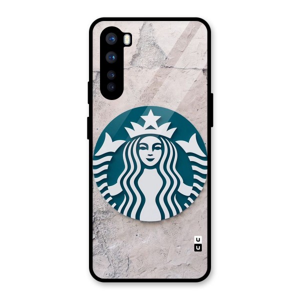 Wall StarBucks Glass Back Case for OnePlus Nord