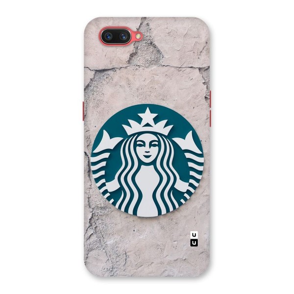 Wall StarBucks Back Case for Oppo A3s