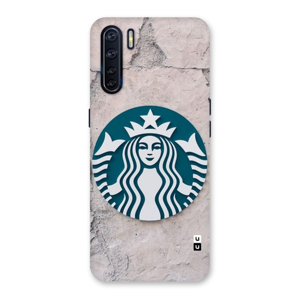 Wall StarBucks Glass Back Case for Oppo F15