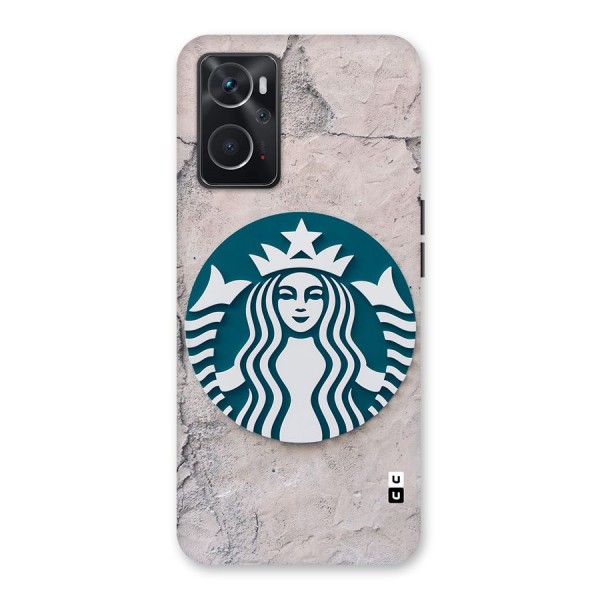 Wall StarBucks Glass Back Case for Oppo K10 4G