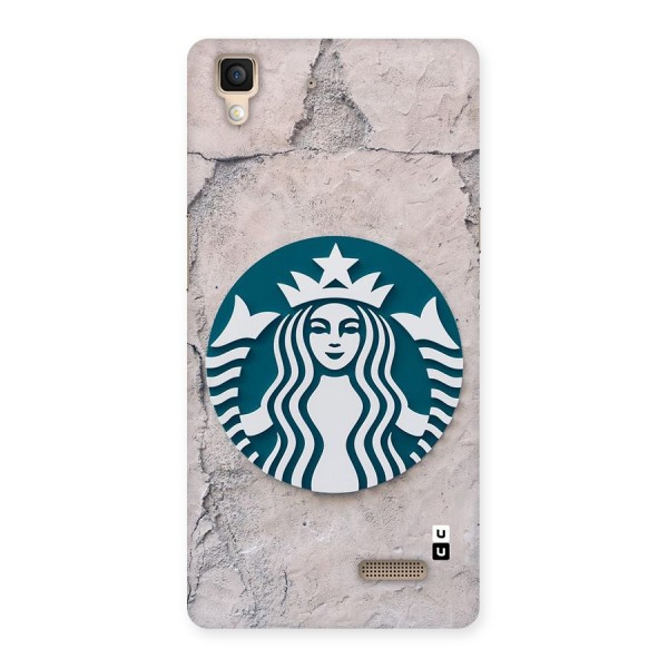 Wall StarBucks Back Case for Oppo R7