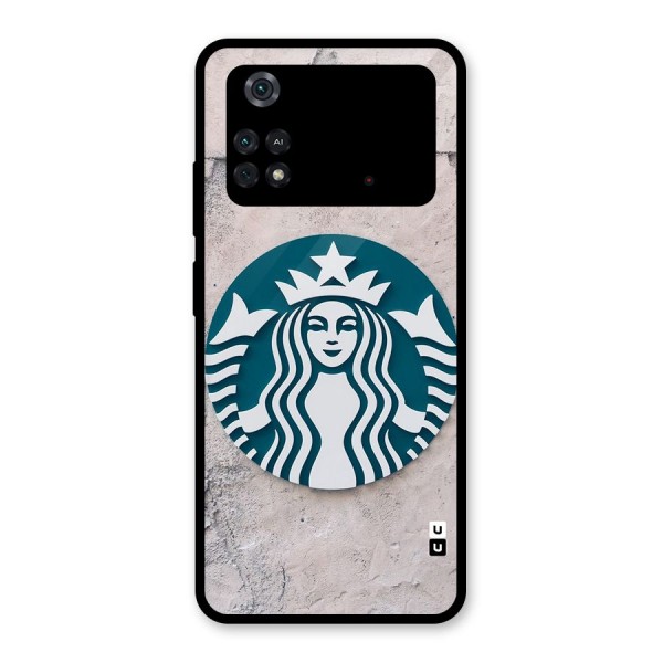 Wall StarBucks Back Case for Poco M4 Pro 4G