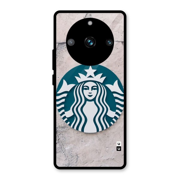 Wall StarBucks Glass Back Case for Realme 11 Pro