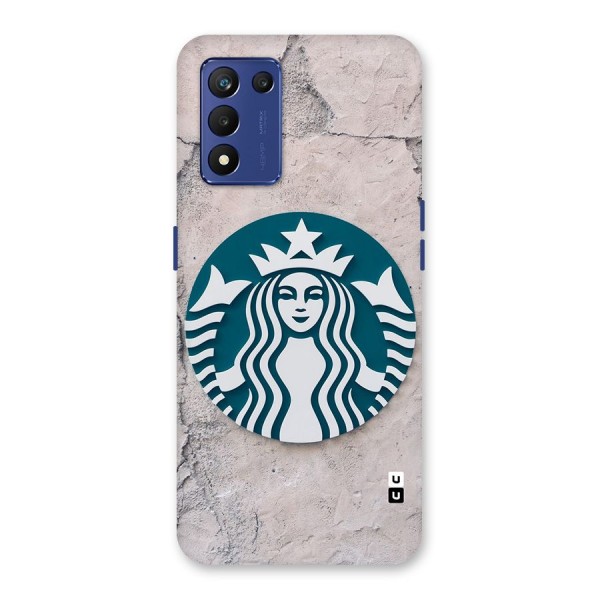 Wall StarBucks Glass Back Case for Realme 9 5G Speed