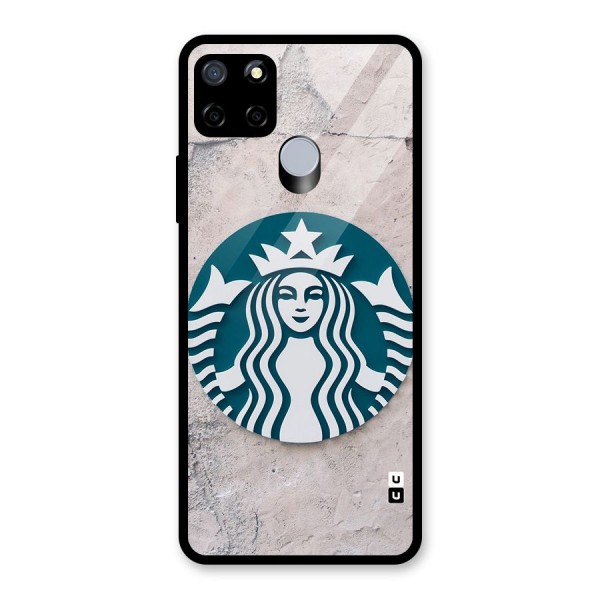 Wall StarBucks Glass Back Case for Realme C12