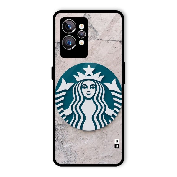 Wall StarBucks Glass Back Case for Realme GT2 Pro