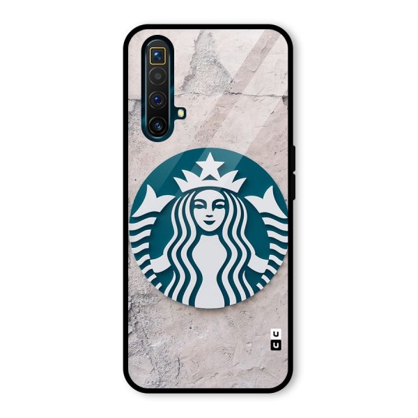 Wall StarBucks Glass Back Case for Realme X3 SuperZoom