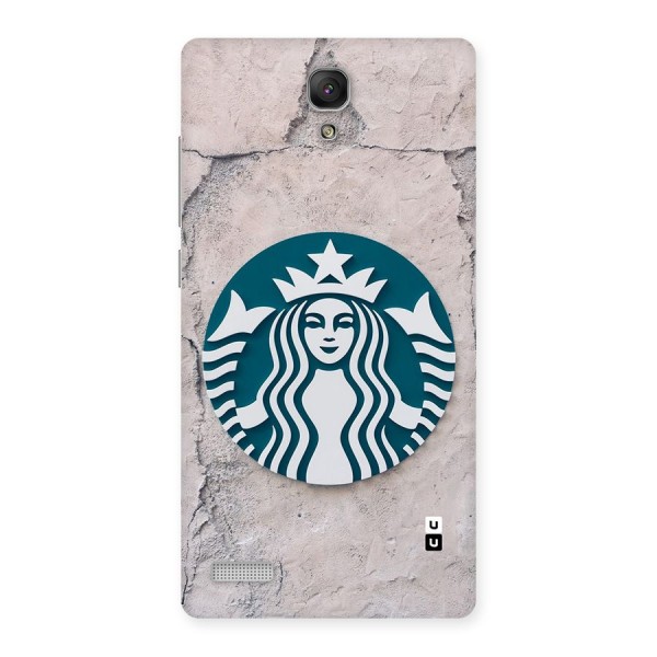 Wall StarBucks Back Case for Redmi Note