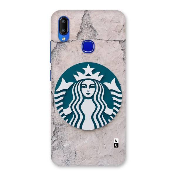 Wall StarBucks Back Case for Vivo Y91