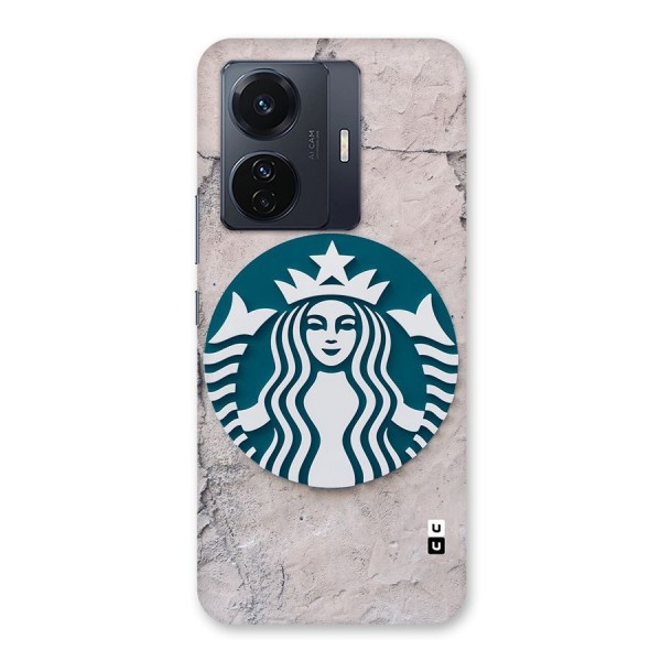 Wall StarBucks Glass Back Case for Vivo iQOO Z6 Pro