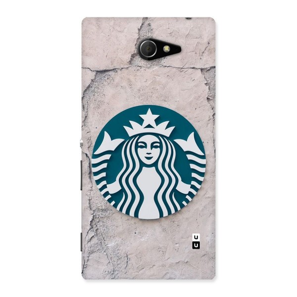 Wall StarBucks Back Case for Xperia M2