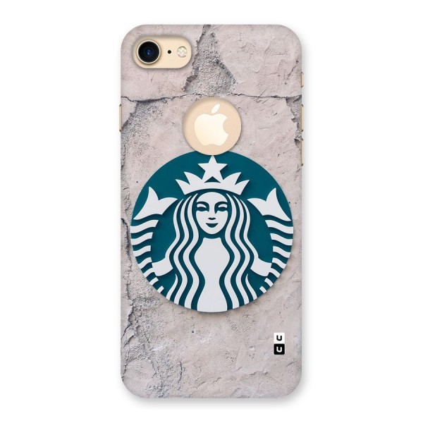 Wall StarBucks Back Case for iPhone 8 Logo Cut