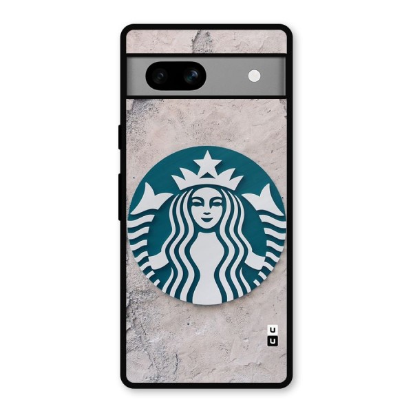 Wall StarBucks Metal Back Case for Google Pixel 7a