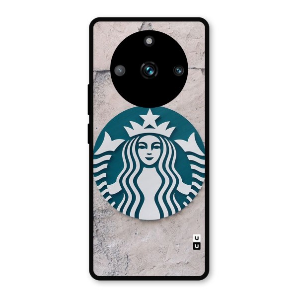 Wall StarBucks Metal Back Case for Realme 11 Pro