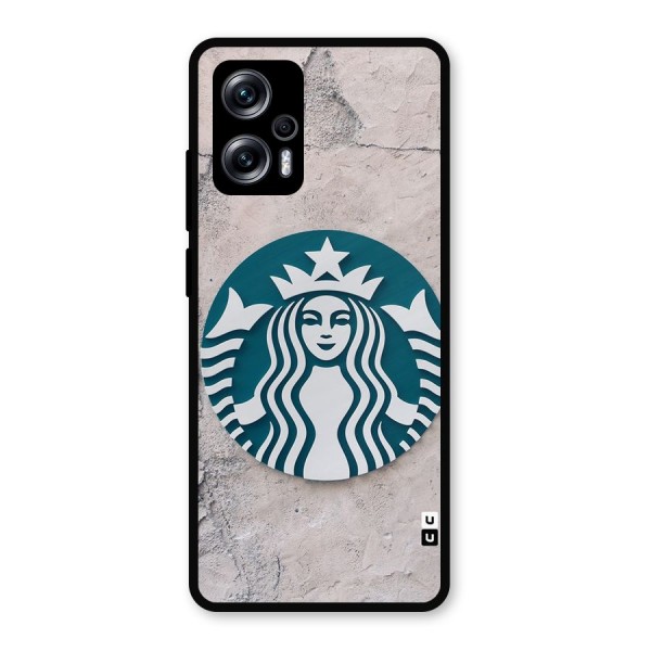 Wall StarBucks Metal Back Case for Redmi K50i