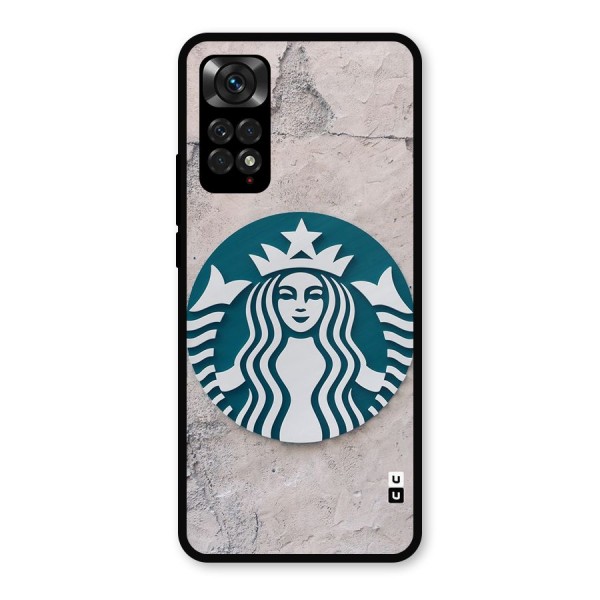 Wall StarBucks Metal Back Case for Redmi Note 11