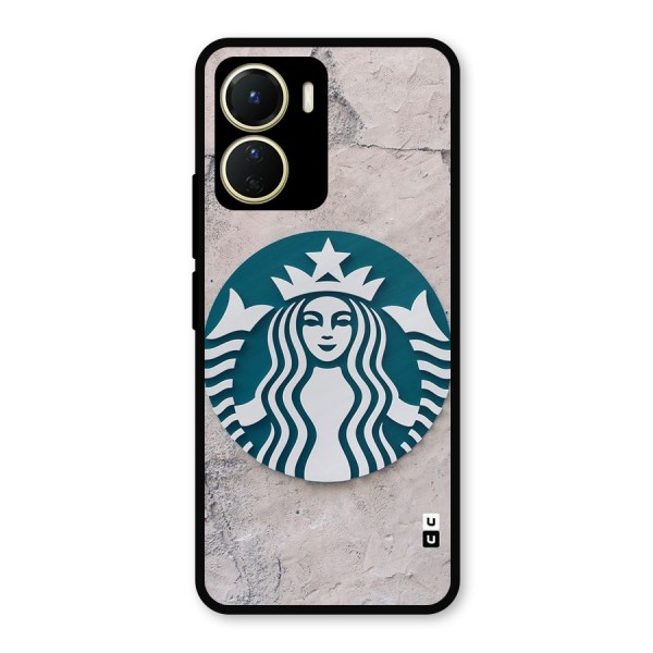 Wall StarBucks Metal Back Case for Vivo Y16