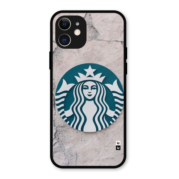 Wall StarBucks Metal Back Case for iPhone 12