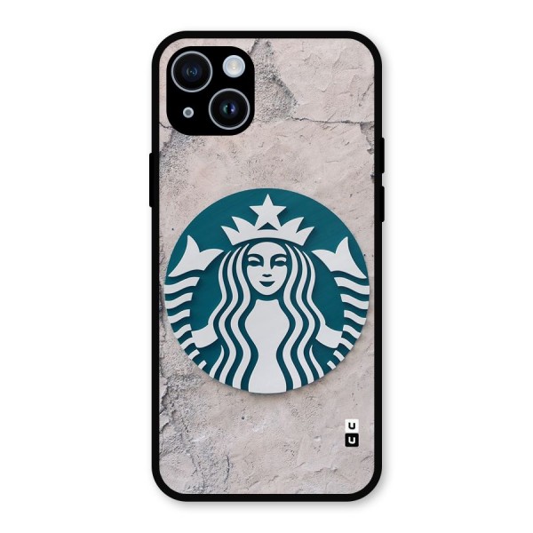 Wall StarBucks Metal Back Case for iPhone 14