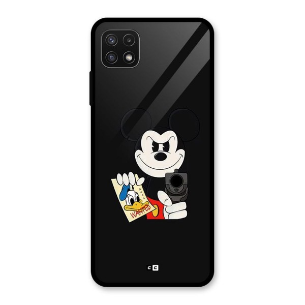 Wanted Duck Glass Back Case for Galaxy A22 5G