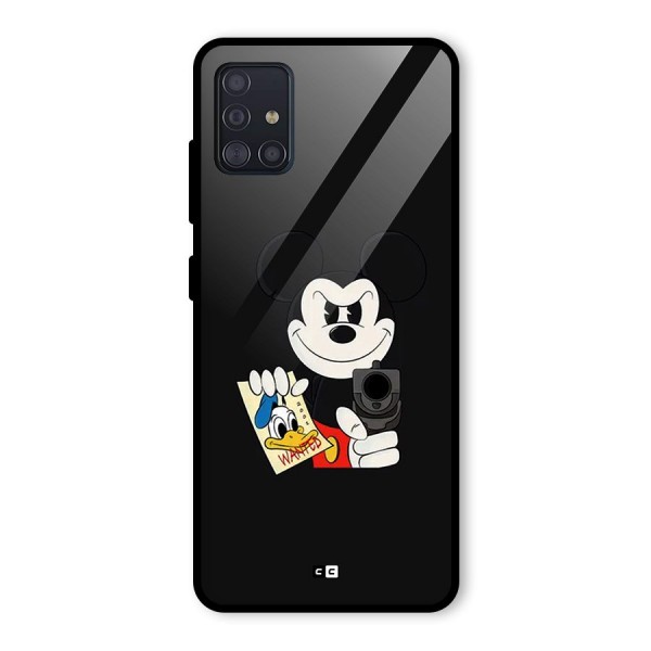 Wanted Duck Glass Back Case for Galaxy A51