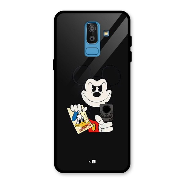 Wanted Duck Glass Back Case for Galaxy J8