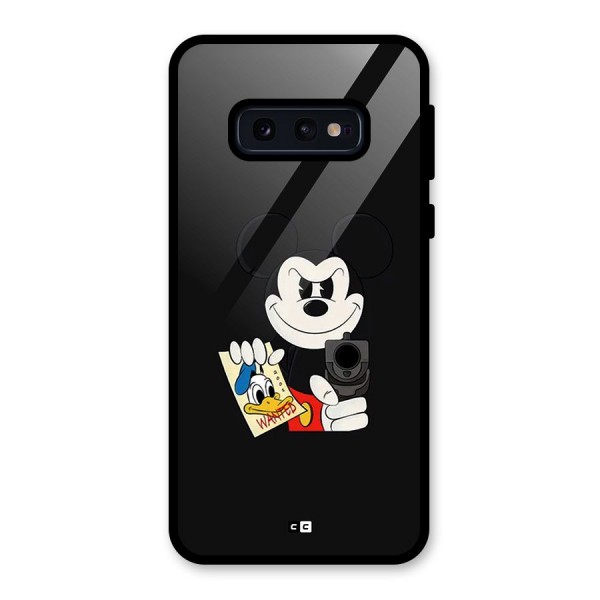 Wanted Duck Glass Back Case for Galaxy S10e