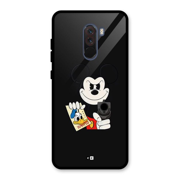 Wanted Duck Glass Back Case for Poco F1