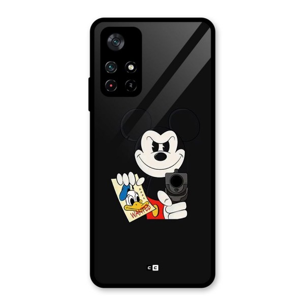 Wanted Duck Glass Back Case for Poco M4 Pro 5G