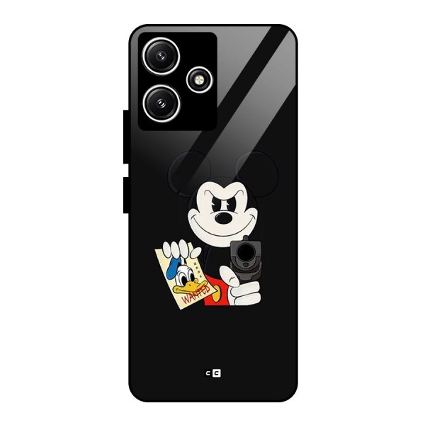 Wanted Duck Glass Back Case for Poco M6 Pro