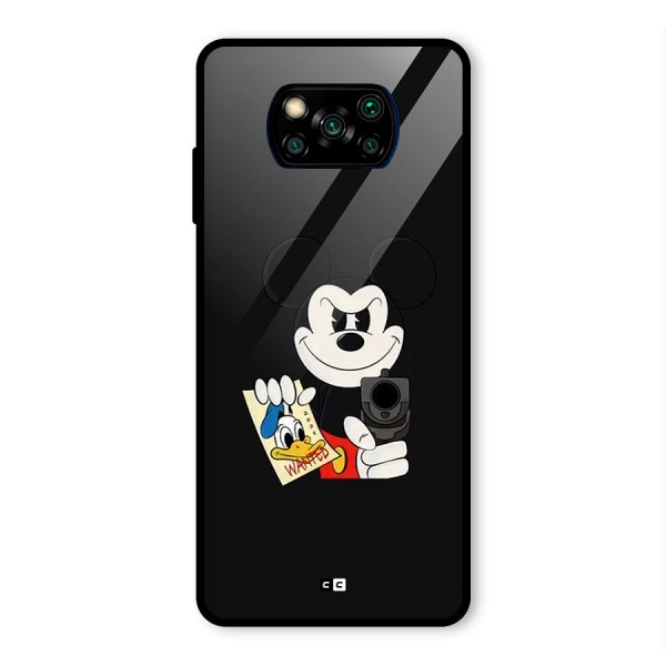 Wanted Duck Glass Back Case for Poco X3 Pro