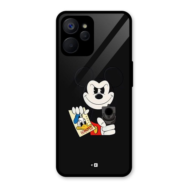 Wanted Duck Glass Back Case for Realme 9i 5G