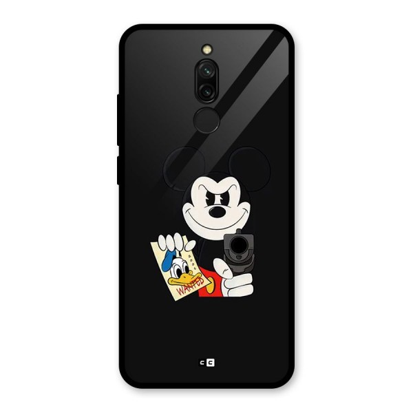 Wanted Duck Glass Back Case for Redmi 8