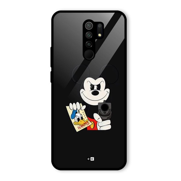 Wanted Duck Glass Back Case for Redmi 9 Prime