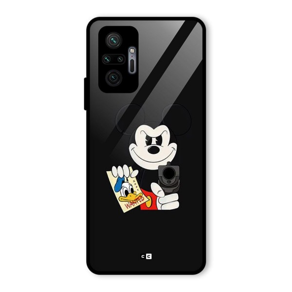 Wanted Duck Glass Back Case for Redmi Note 10 Pro