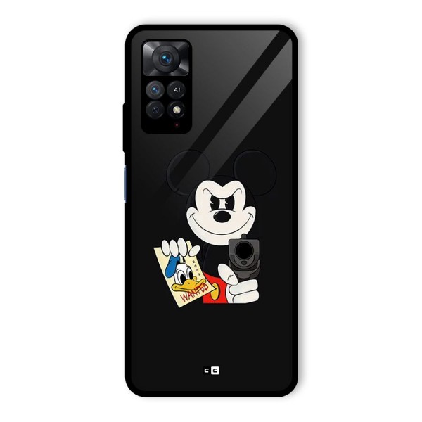 Wanted Duck Glass Back Case for Redmi Note 11 Pro