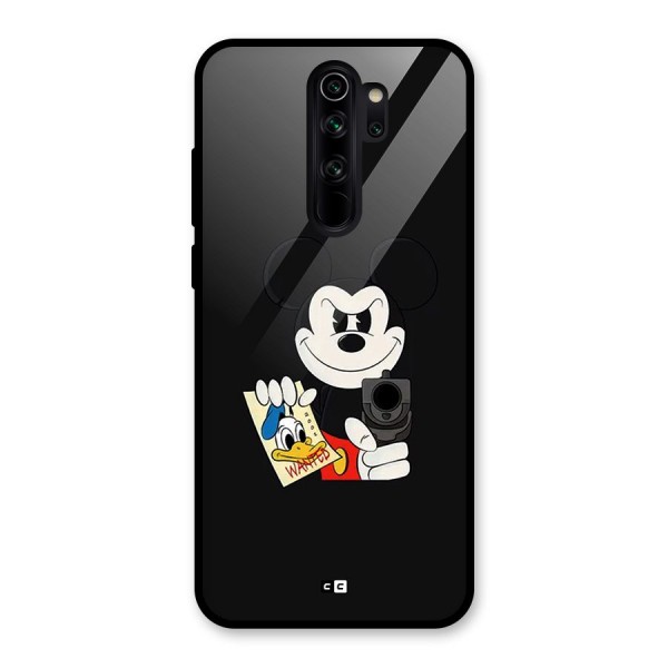 Wanted Duck Glass Back Case for Redmi Note 8 Pro