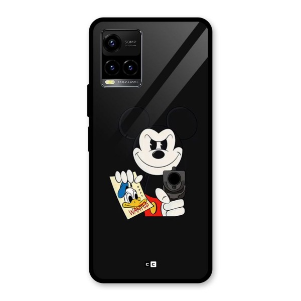 Wanted Duck Glass Back Case for Vivo Y21A