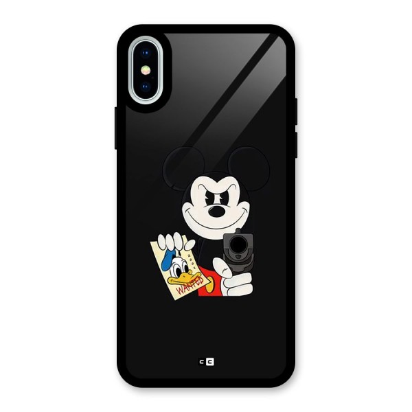 Wanted Duck Glass Back Case for iPhone X