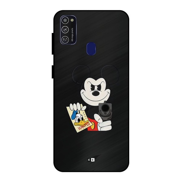 Wanted Duck Metal Back Case for Galaxy M21