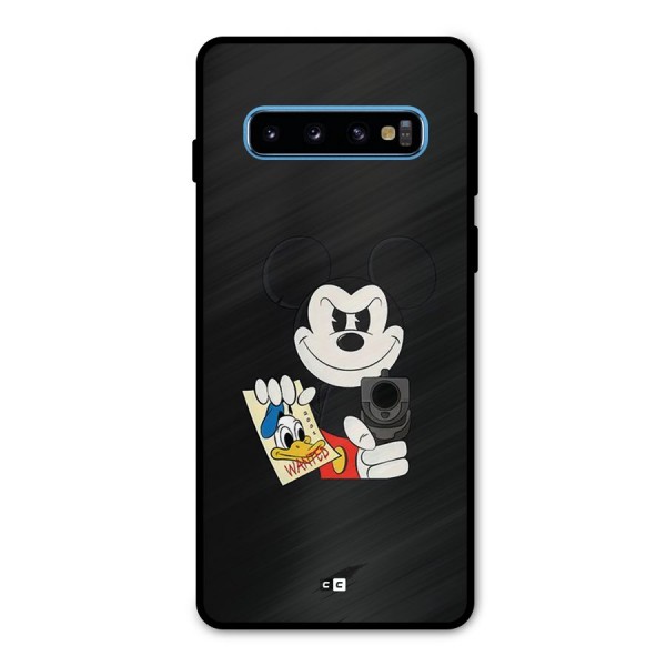 Wanted Duck Metal Back Case for Galaxy S10