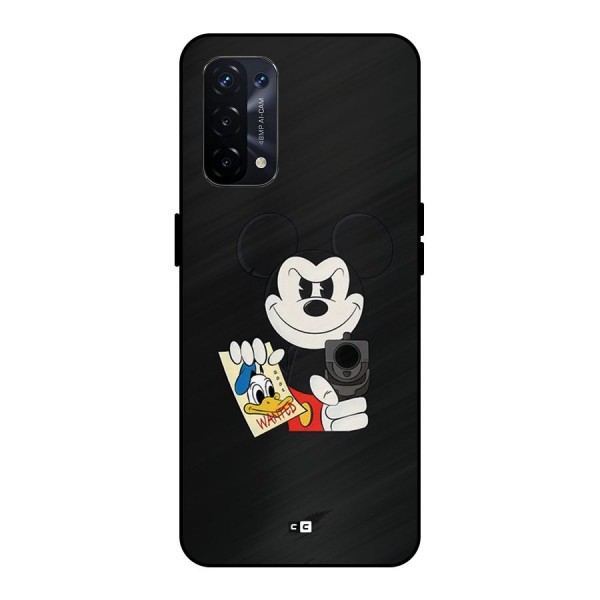 Wanted Duck Metal Back Case for Oppo A74 5G