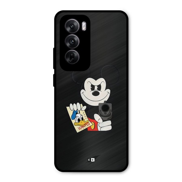 Wanted Duck Metal Back Case for Oppo Reno12