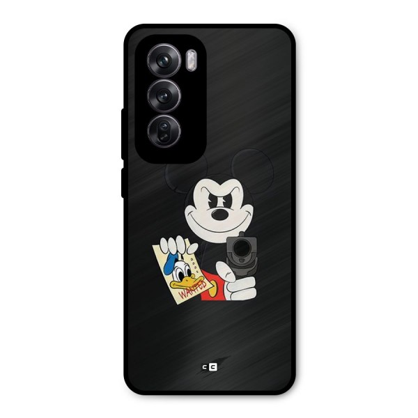 Wanted Duck Metal Back Case for Oppo Reno12 Pro