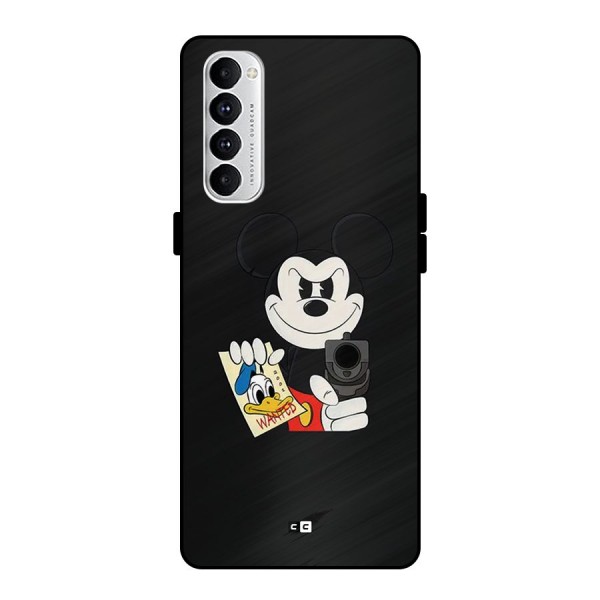 Wanted Duck Metal Back Case for Oppo Reno4 Pro