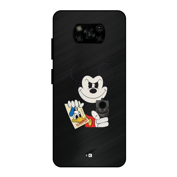 Wanted Duck Metal Back Case for Poco X3