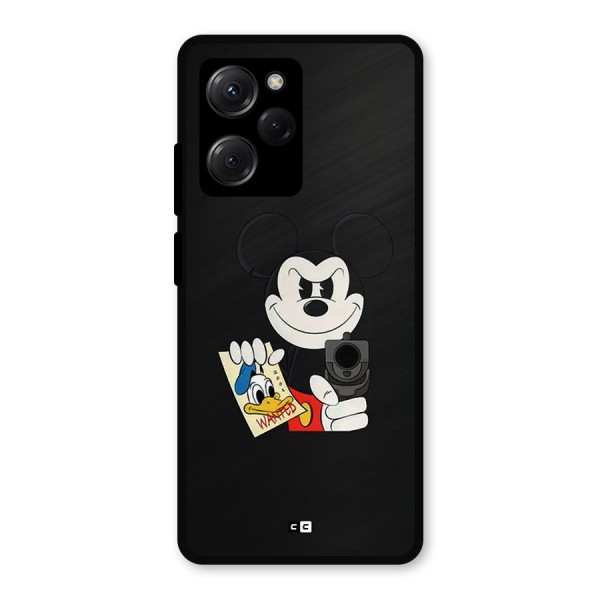 Wanted Duck Metal Back Case for Poco X5 Pro