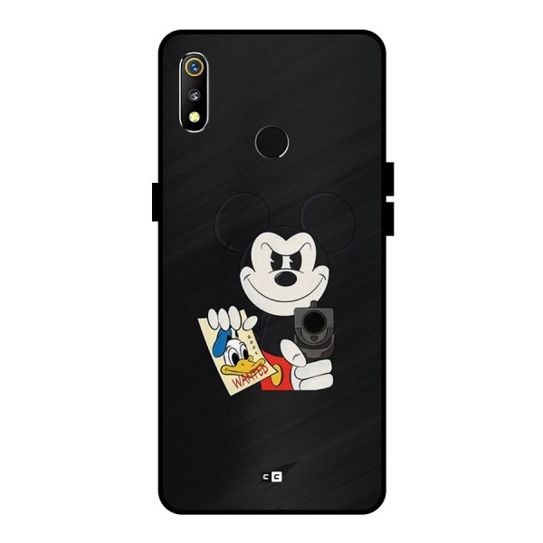 Wanted Duck Metal Back Case for Realme 3