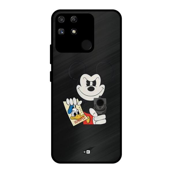 Wanted Duck Metal Back Case for Realme Narzo 50A