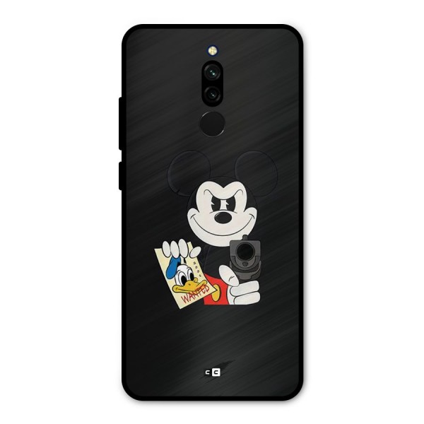 Wanted Duck Metal Back Case for Redmi 8